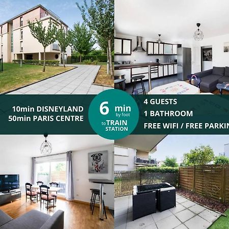 Les Paves De Prague - Appartement Pour 4 A 10 Minutes De Disneyland Paris มองต์เตฮวา ภายนอก รูปภาพ